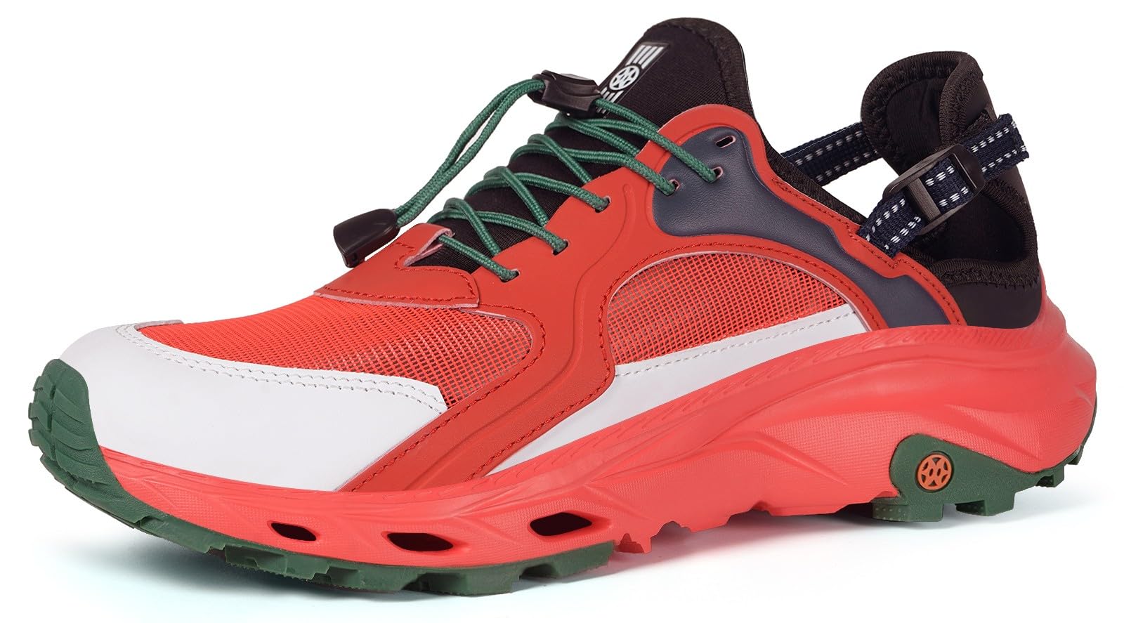 Mens Hiking Water Shoes Outdoor Amphibious Water Sandals Boat Footwear Aqua Shoes for Water Sport Diving Hiking Sailing Travel Beach Wading Swimming Fishing Kayaking,45,US Men 12