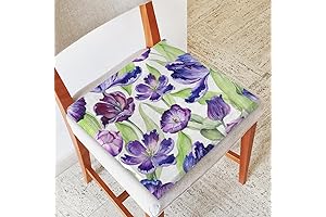 Tulip Chair Cushion Pads 16X16 Purple
