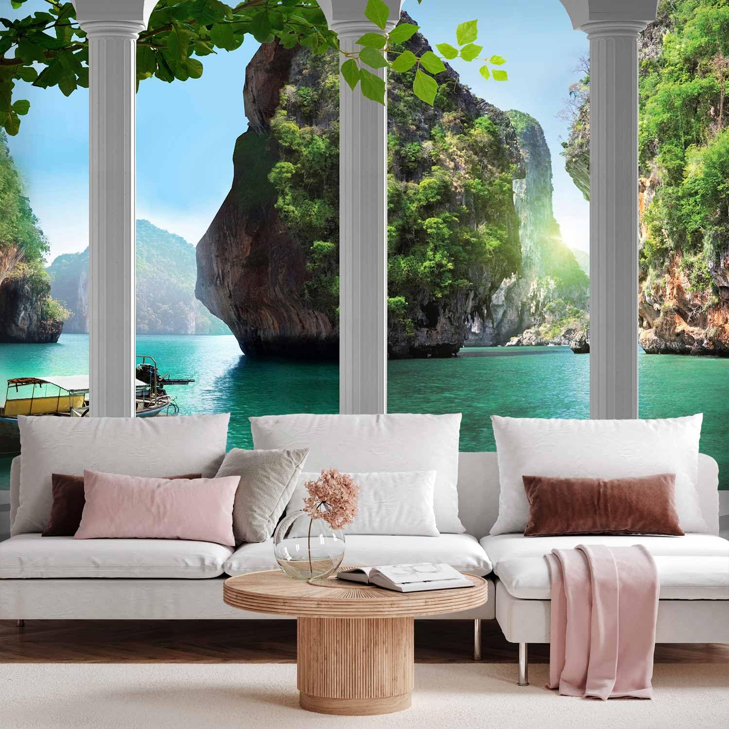 murando Fotomurales 300x210 cm XXL Papel pintado tejido no tejido Decoración de Pared decorativos Murales moderna de Diseno Fotográfico - Naturaleza Paisaje Mar 10110903-13