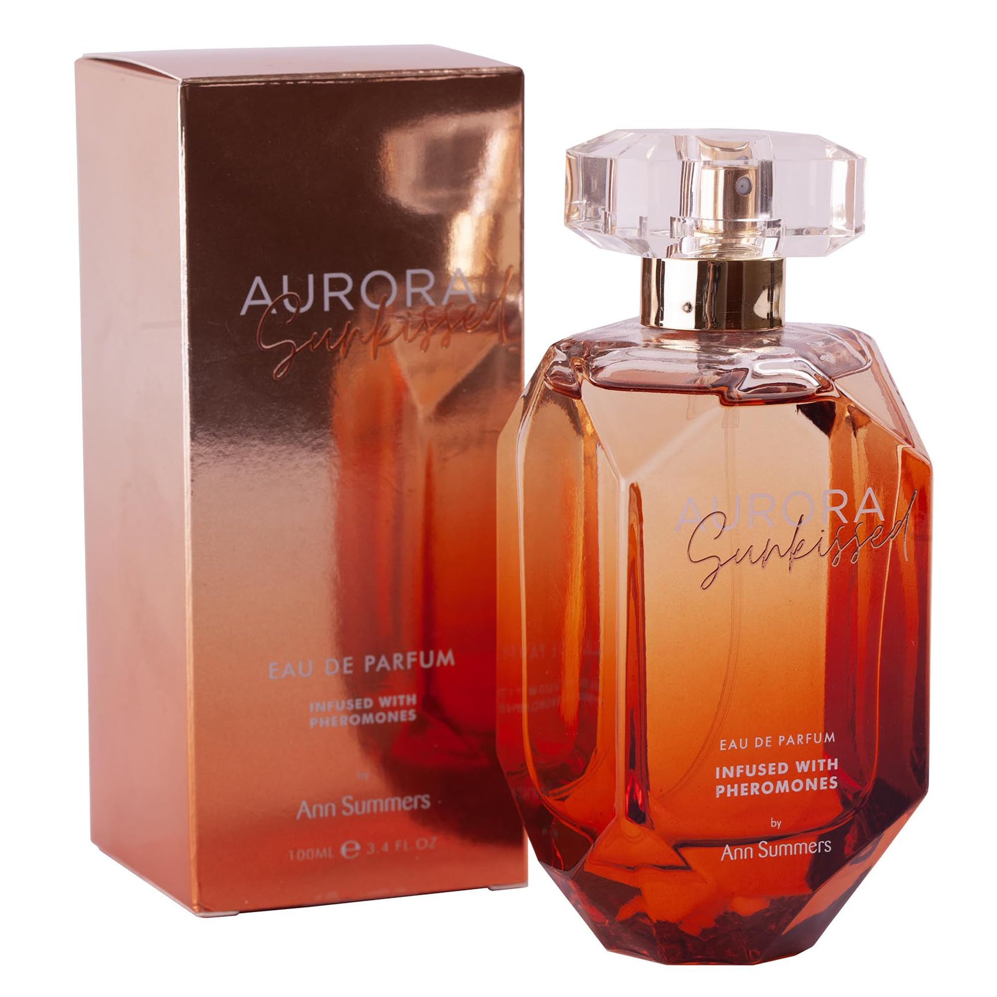 Ann Summers Aurora Sunkissed Pheromone Perfume for Women (100ml Eau de Parfum) – Long-Lasting Womens Perfume with Coconut & Vanilla – Alluring Fragrance to Enhance Attraction – Vegan & Cruelty-Free