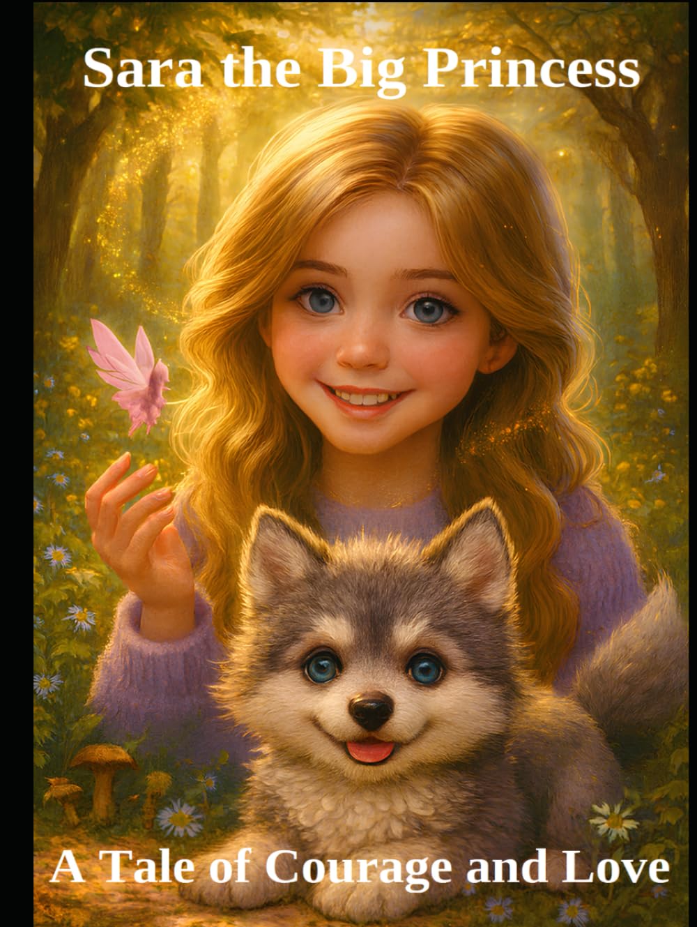 Sara the Big Princess – A Tale of Courage and Love: Magical Adventure Story for Girls Ages 6 –12 – Fairy Tale with Friendship, Bravery & a Loyal Puppy