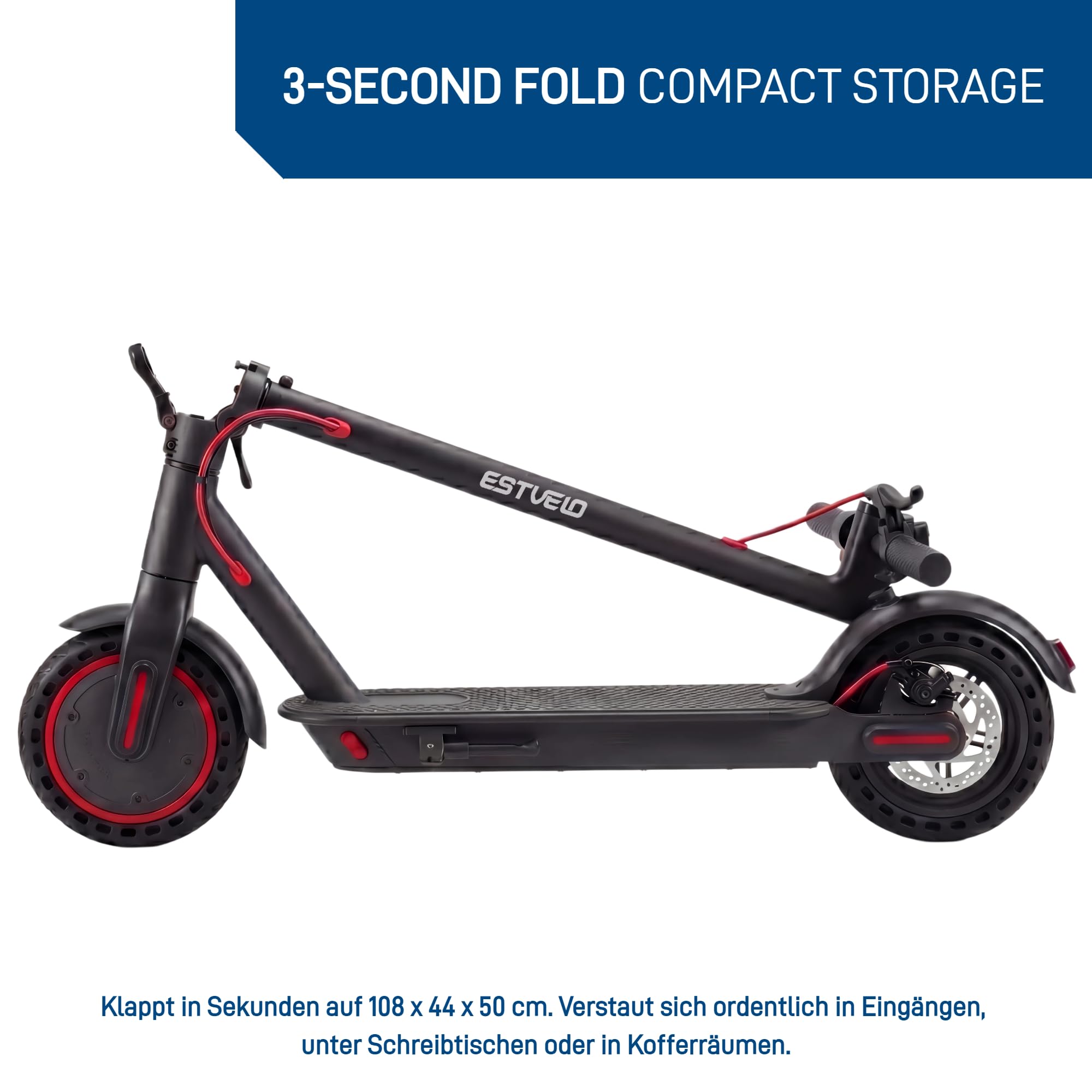 Trottinette Électrique Adulte 25 km/h, Autonomie 20-45 km, Pneus 8,5/10" Air ou Plein, Pliable Double Suspension Freinage EDPM