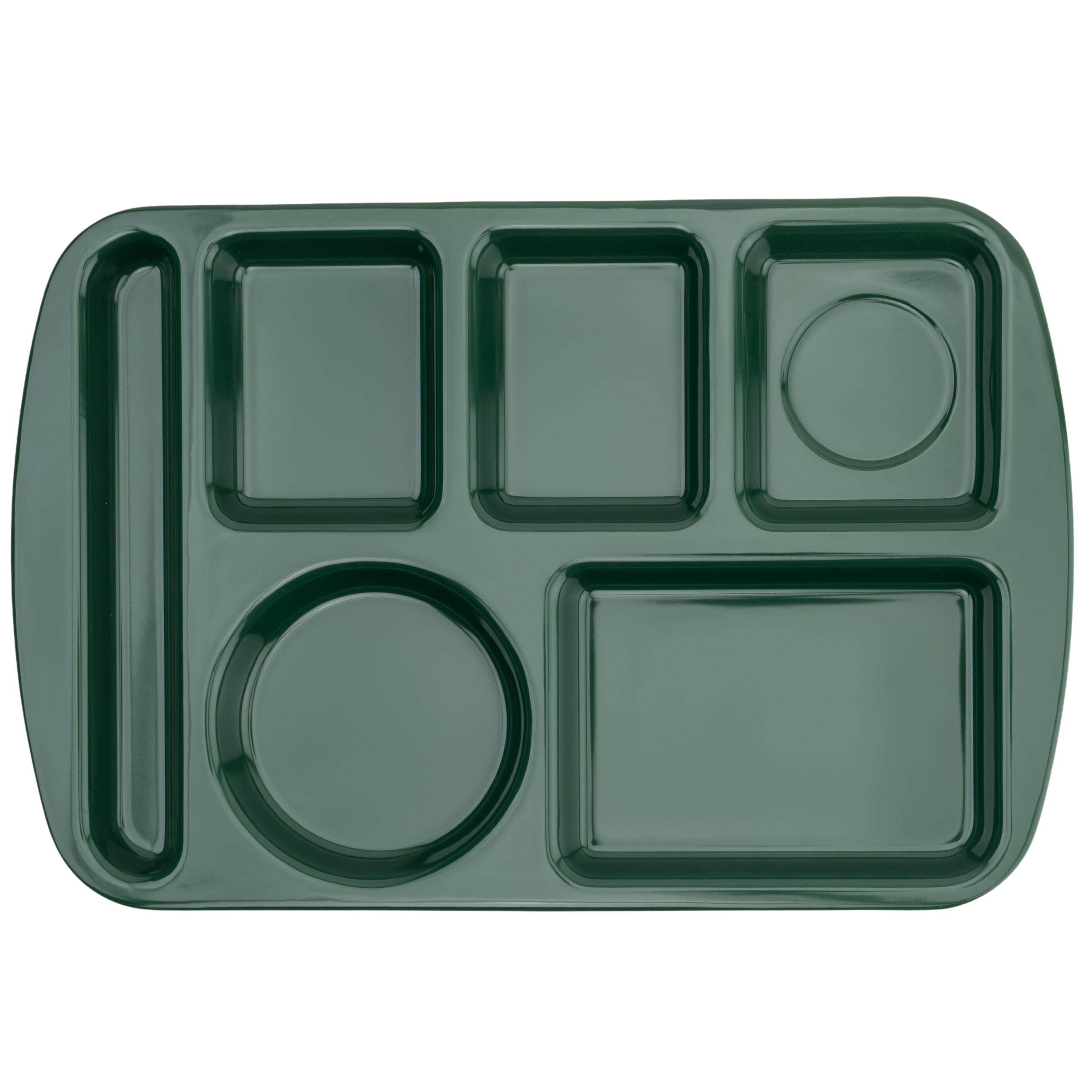 Plateau d'école mélamine pour repas enfants et goûters collectifs