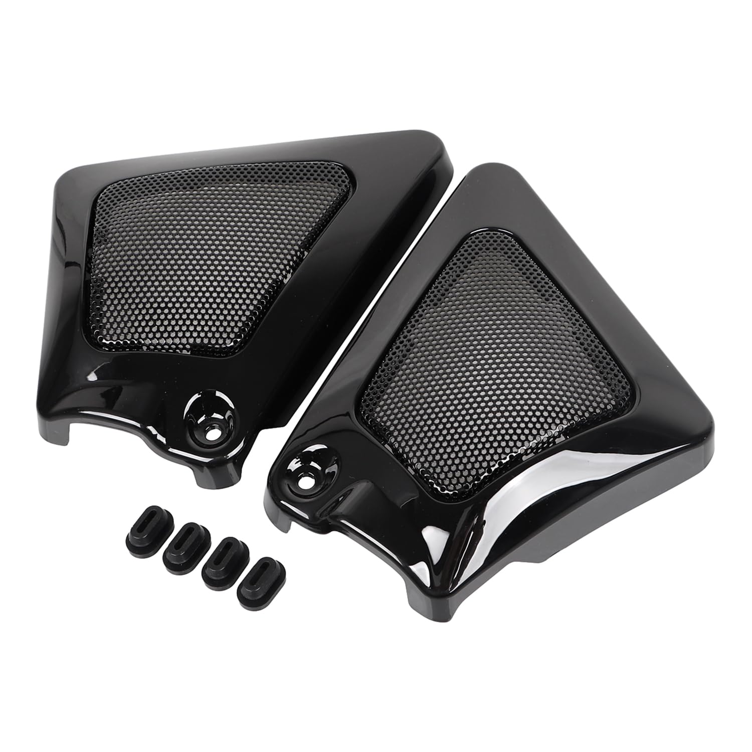 SHMTOOL Left & Right Black Airbox Frame Neck Side Cover Fairing For Harley Night Rod VRSCD Special VRSCDX V-Rod VRSCA VRSCAW