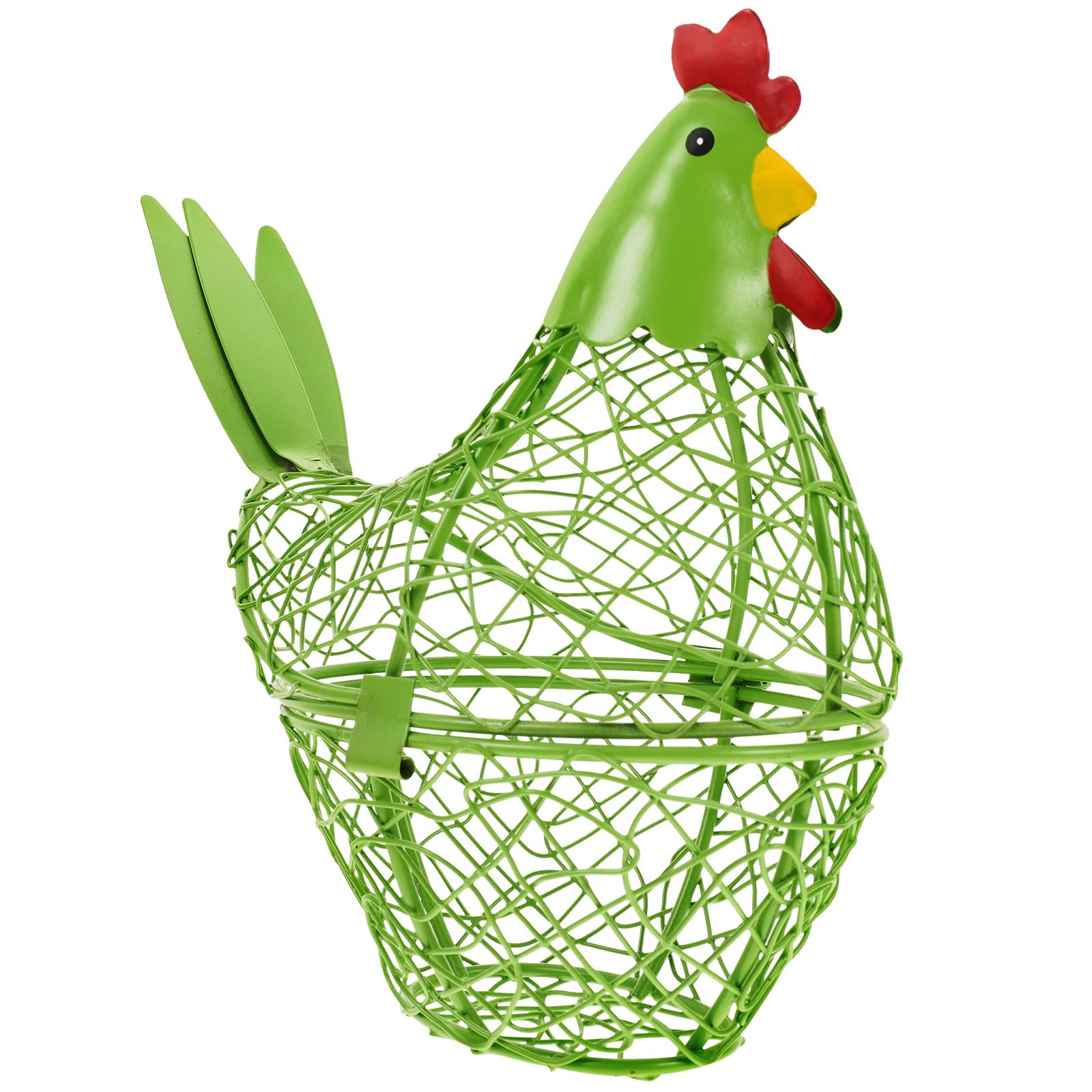 Cesta para huevos con forma de gallina: dale un toque rústico y organizado a tu cocina