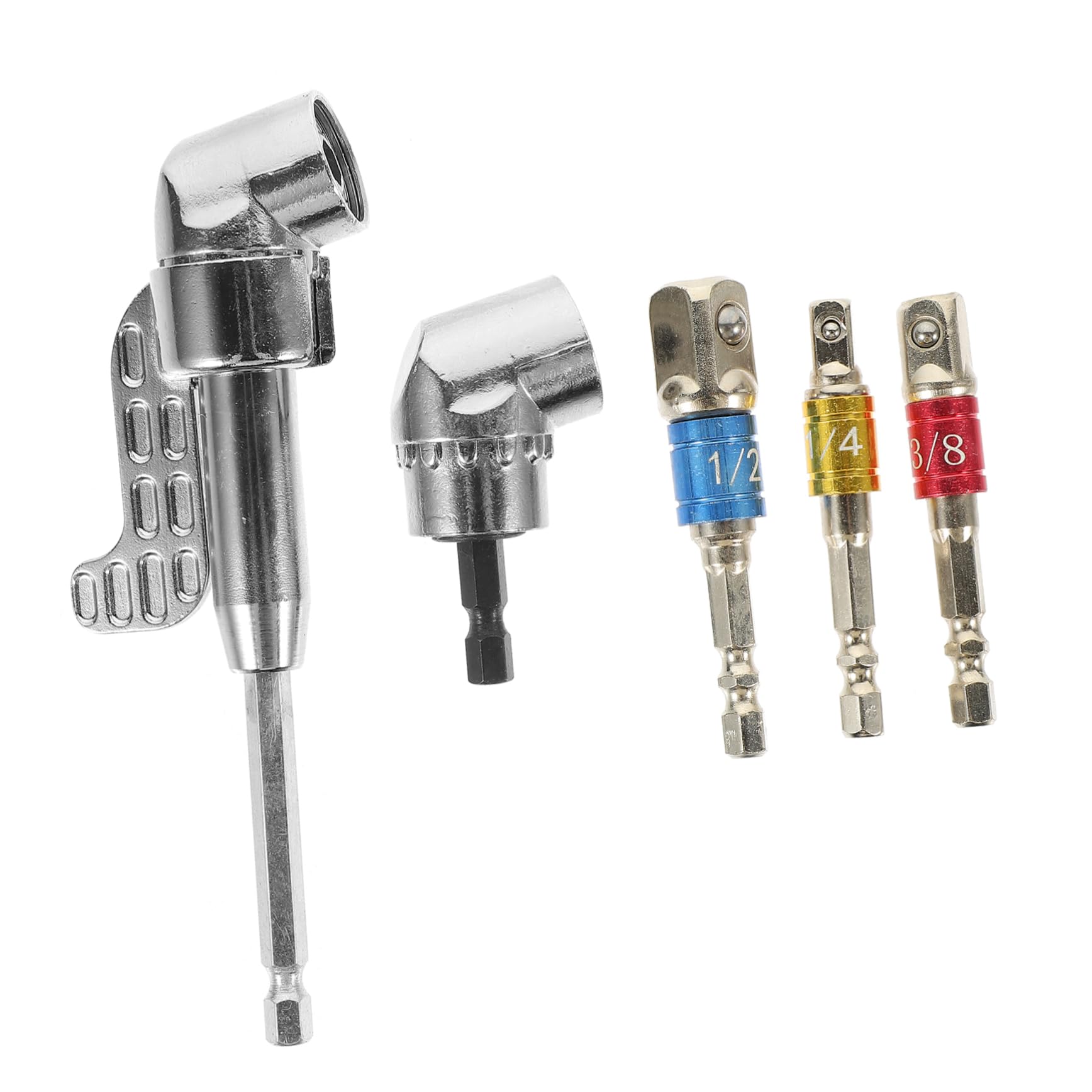 Perceuse à angle droit via adaptateur douille pour résoudre vos blocages