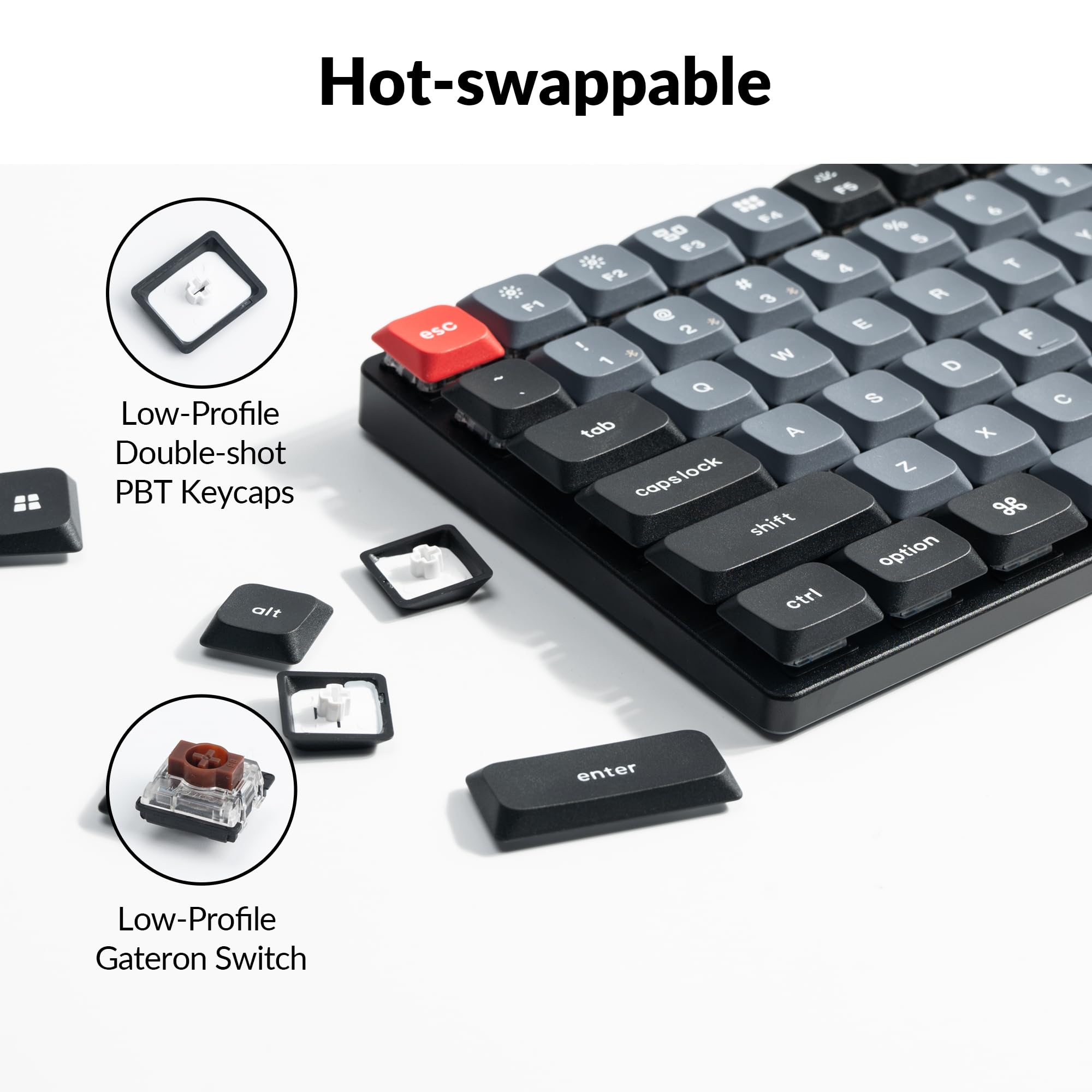 Amazon | Keychron K17 Pro ワイヤレス/有線カスタムメカニカル