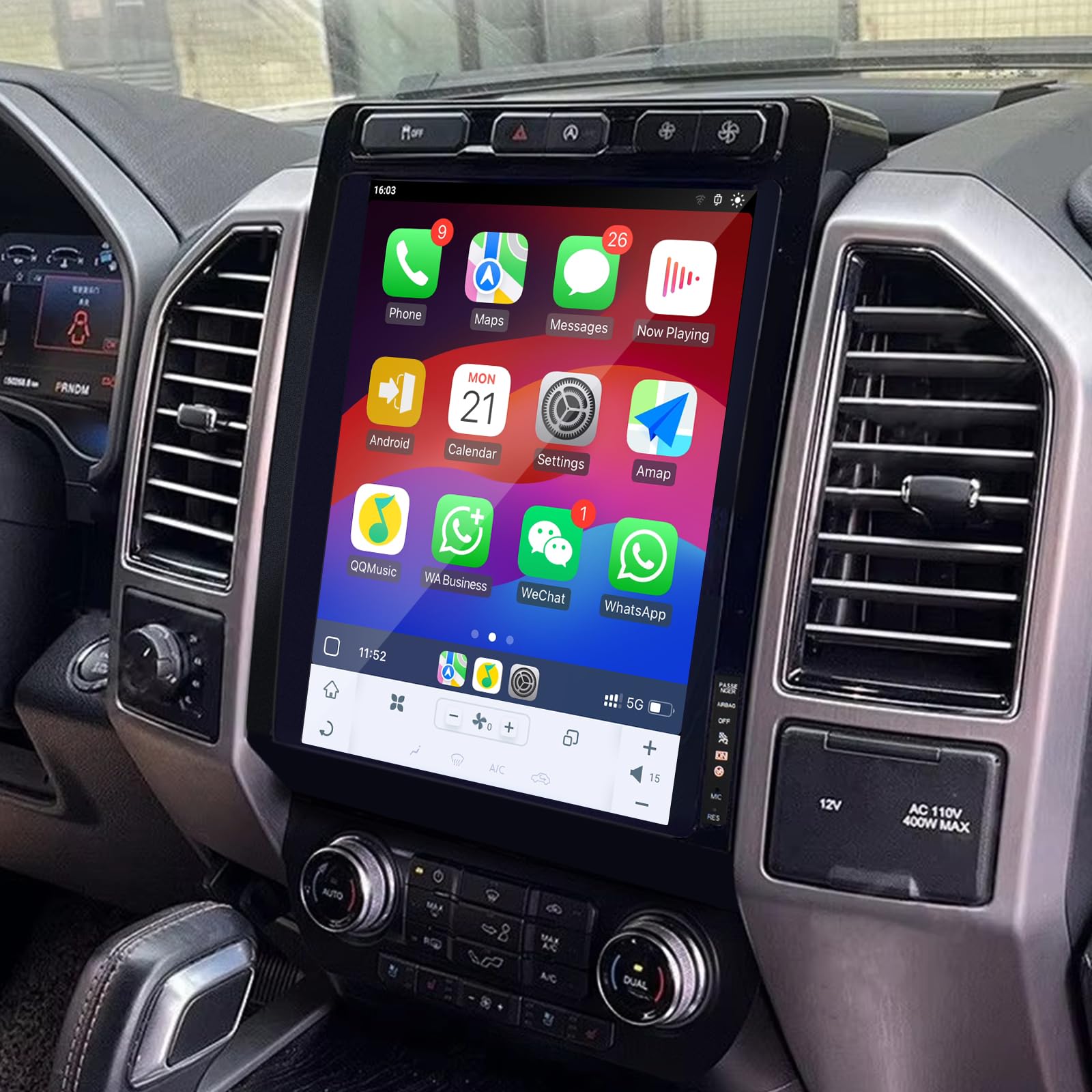 12.1 Inch Android 13 Car Radio for Ford F150