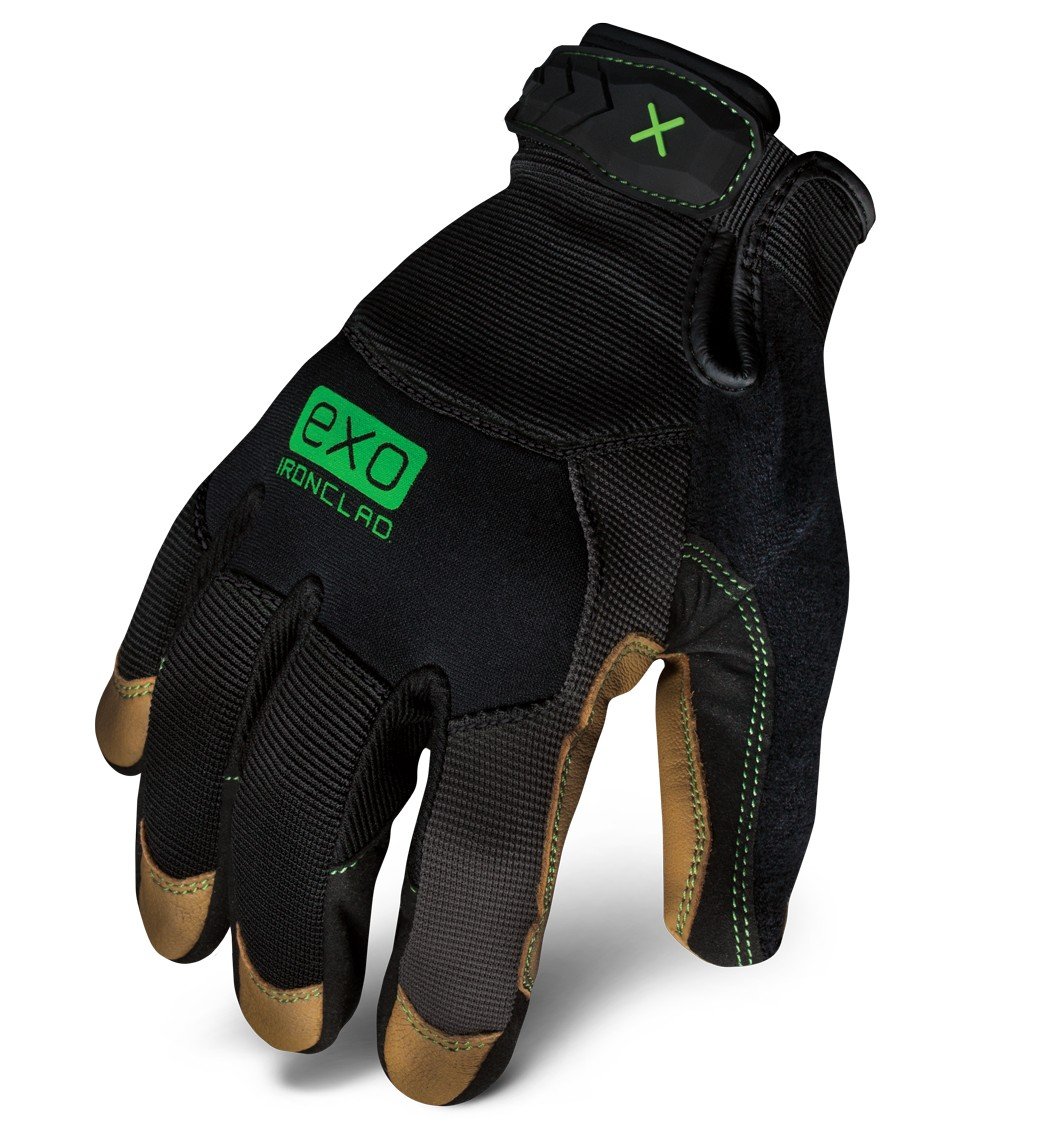 Ironclad EXO-MOL-04-L Modern Leather Gloves, Large