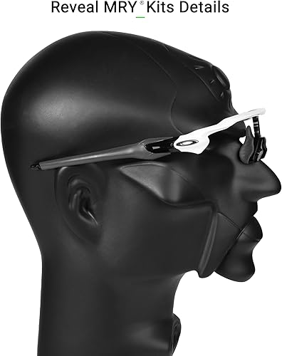 Miniatura 5 de Mryok Juego de almohadillas de repuesto para gafas de sol Oakley Radar EV Path OO9208  Pitch OO9211  Asian Fit OO9275