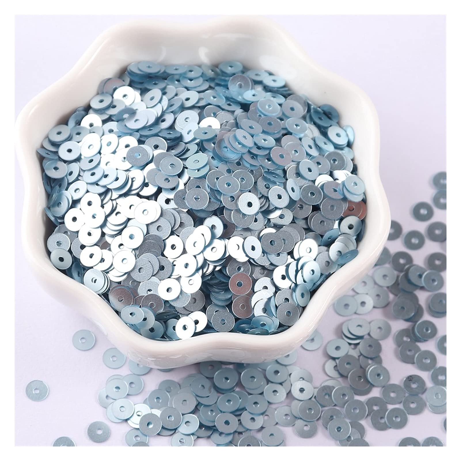 Paillettes Transparentes 2mm 4000pcs 10g - Perles DIY Pour Robe Mariage, Couture, Scrapbooking Et Artisanat