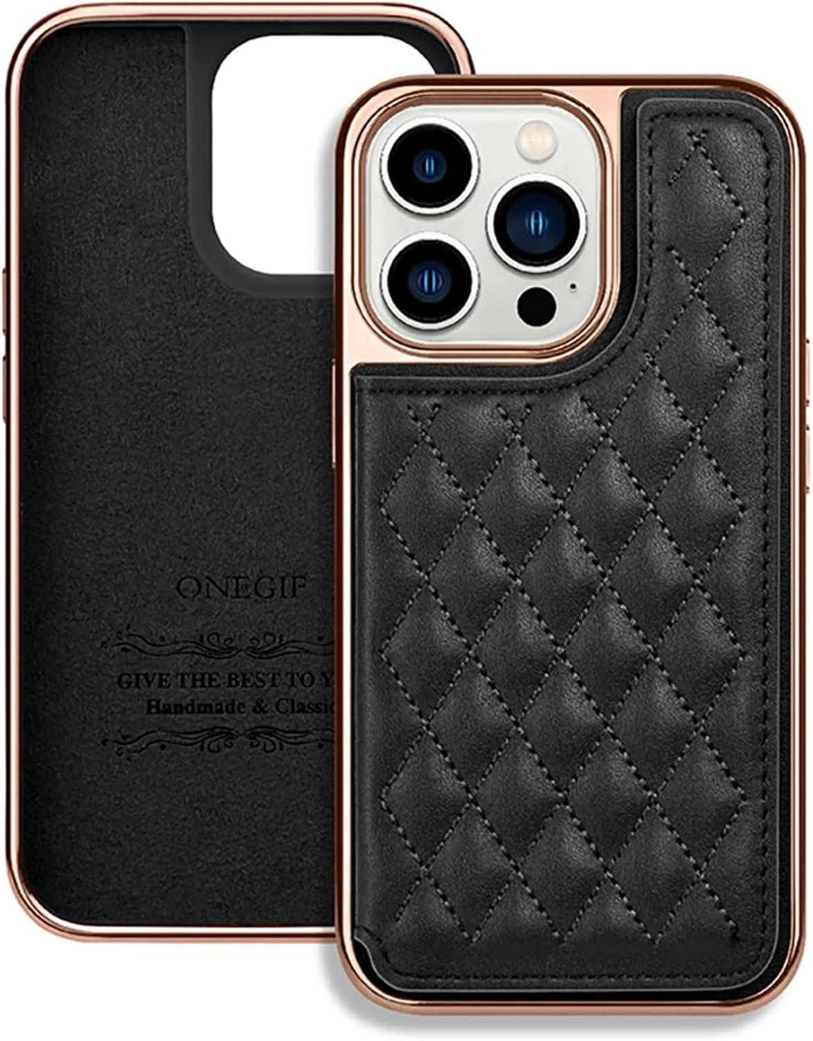 Wallet Case for iPhone 15/15 Pro/15 Pro Max, Magnetic Flip Stand Credit Card Holder Extra Soft Microfiber Lining Luxurly Gold Plating Edge Premium Leather Cover for Women,Pink,15 Pro Max