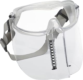 3M Modul-R Safety Goggle, 40658-00000-10 Clear Anti Fog Lens with Chin Protector (Pack of 1)