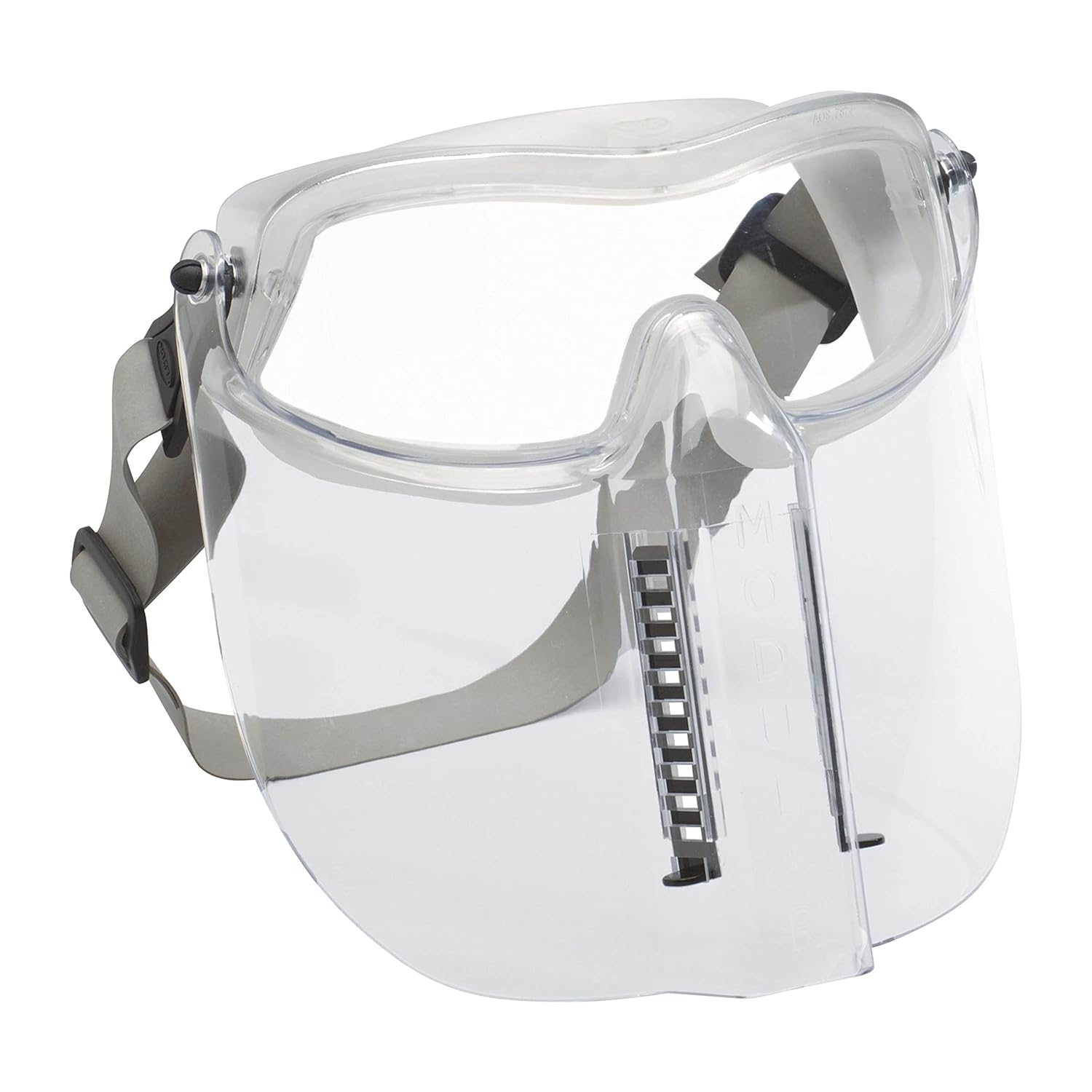 3M Modul-R Safety Goggle, 40658-00000-10 Clear Anti Fog Lens with Chin Protector (Pack of 1)