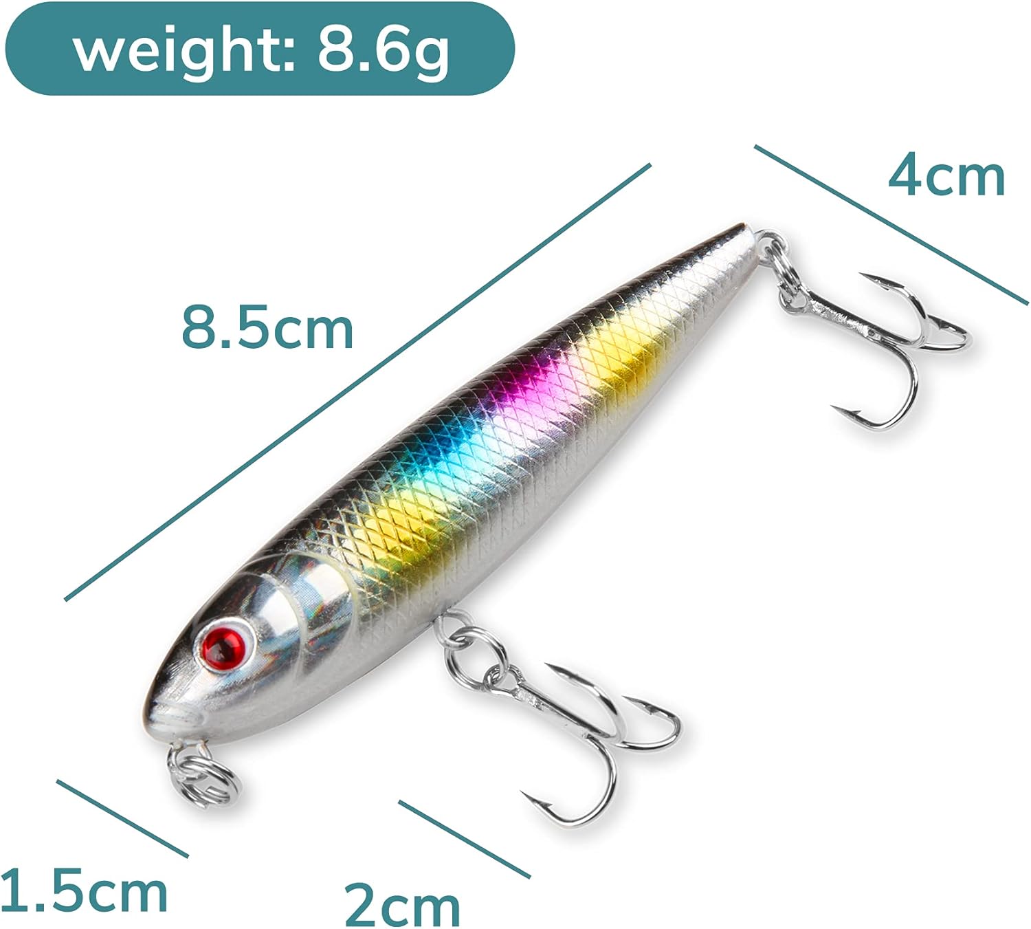 Lovely Lauri Shogun Double Wide Dropshot - Anzuelos Para Pesca De