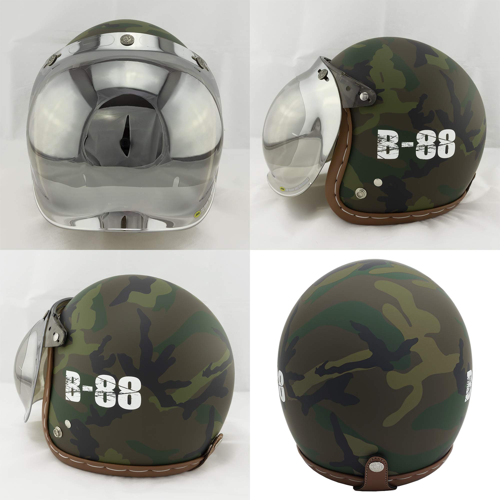Amazon | NEO VINTAGE ARMY B-88 迷彩 ジェットヘルメット SG規格品+