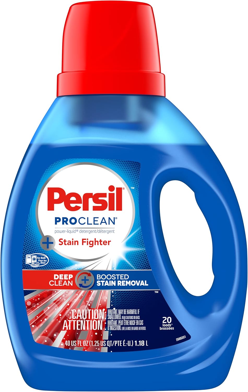 Persil ProClean Stain Fighter Liquid Laundry Detergent, 40 Fluid Ounces, 20 Loads Amazon.ca