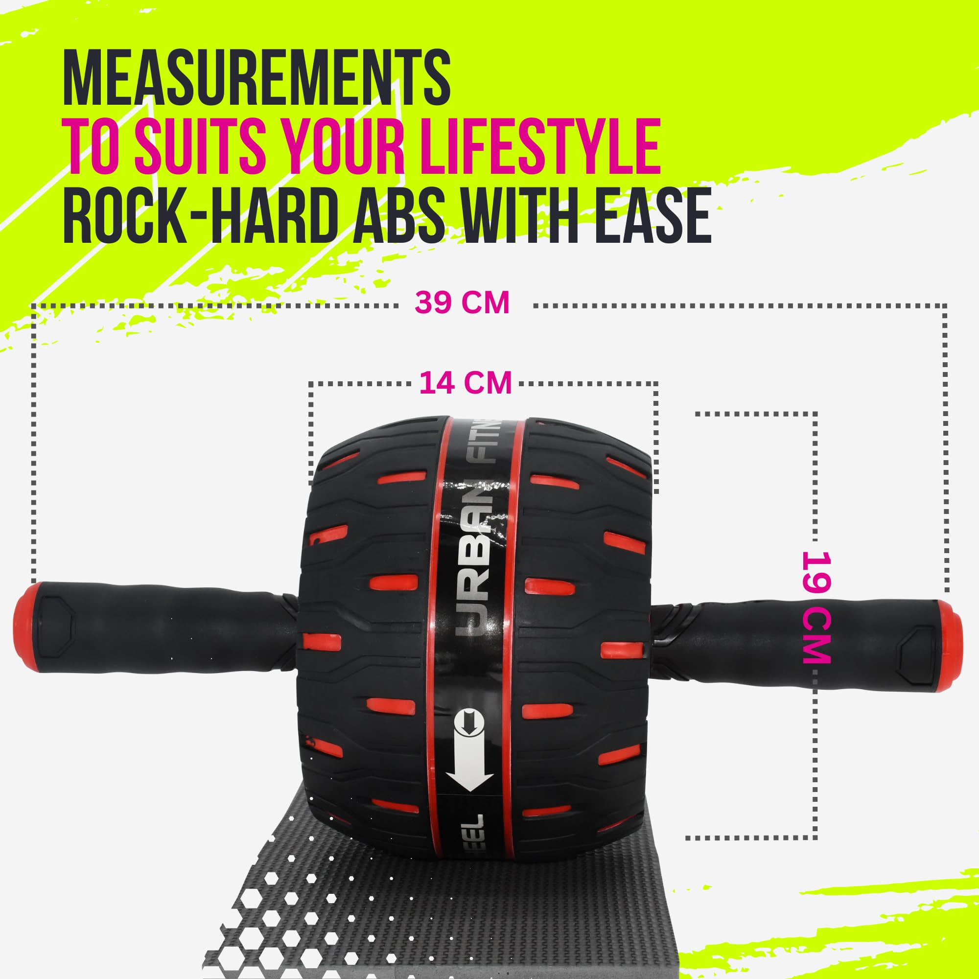 Urban Fitness Rebound Ab Wheel