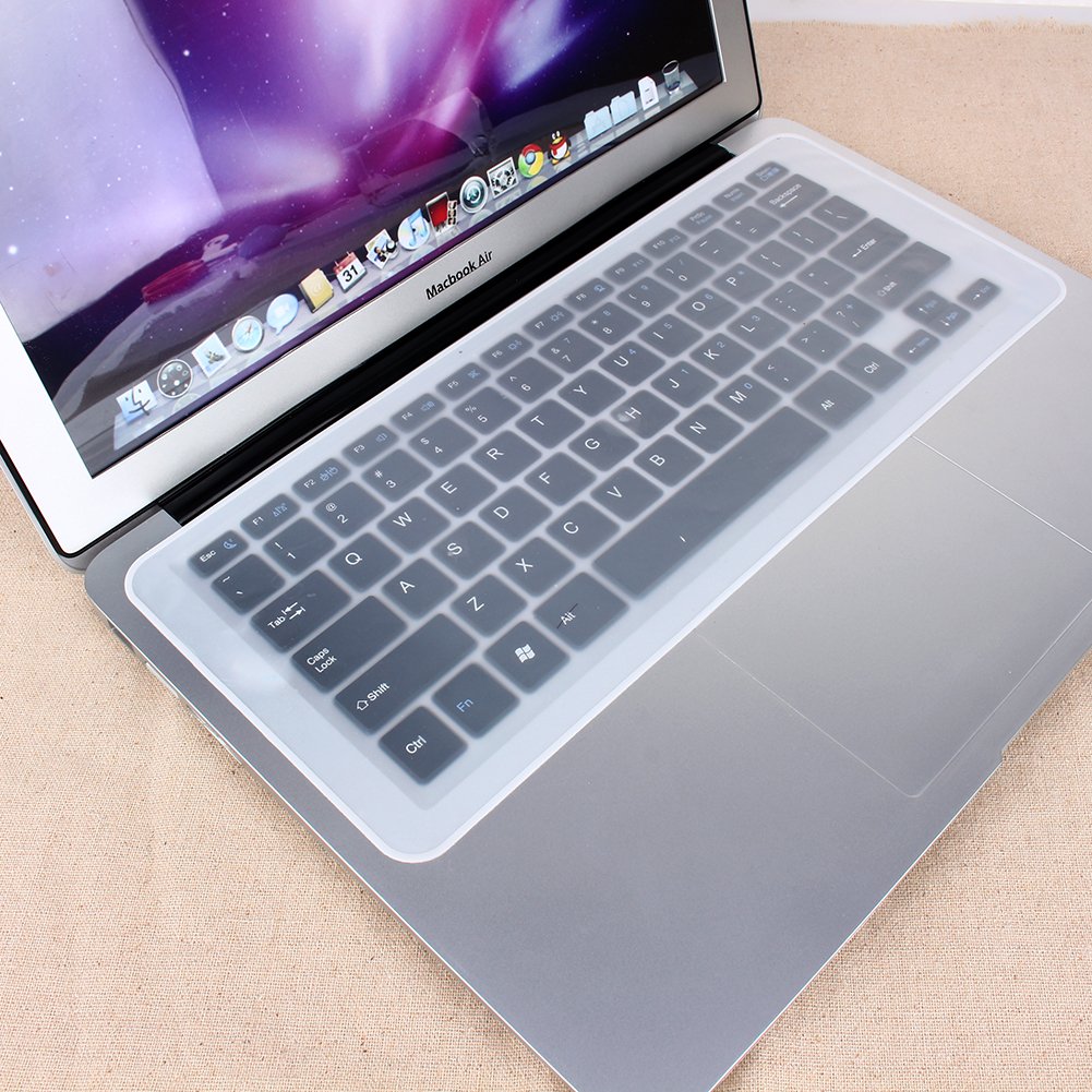 Palm Rest Cover Skin met Trackpad Protector voor MacBook Pro 13 inch A1708 zonder Touch Bar (zilver