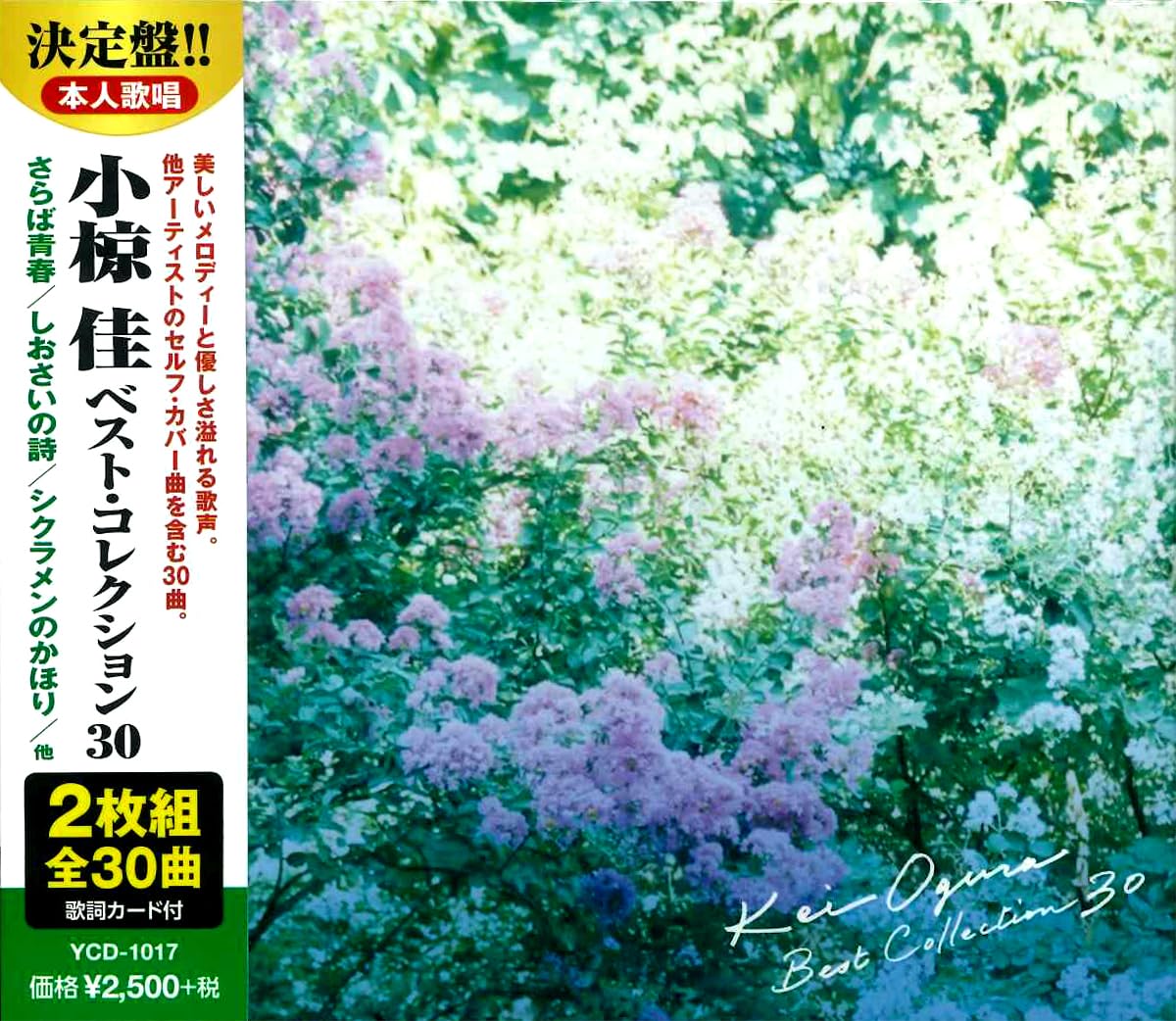 Amazon.co.jp: 決定盤 小椋佳 ベストコレクション CD2枚組 WCD-662