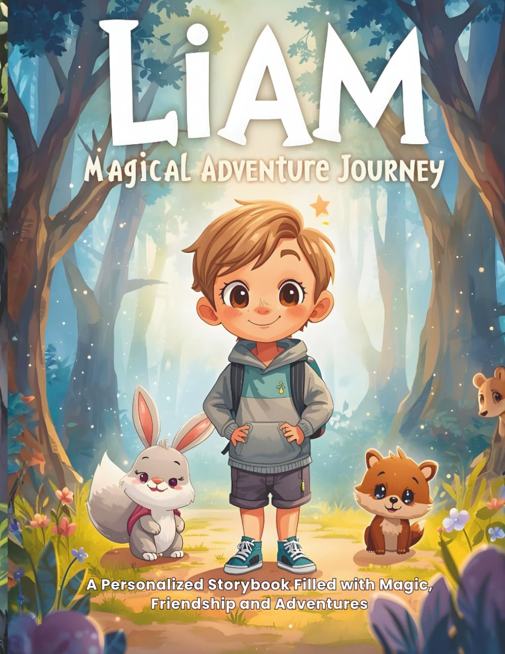 LIAM MAGICAL ADVENTURE JOURNEY: A Personalized Storybook Filled with Magic, Friendship and Adventures (WonderName Adventures™)