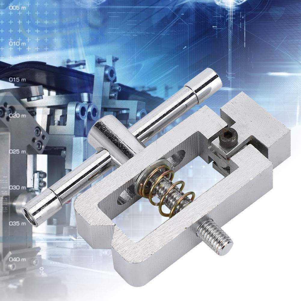 Ausla Morsetto per Misuratore di Tensione di Spinta, Dispositivo di Push-pull in Acciaio Inossidabile, Carico 500N, Apertura da 20 Mm, per Tester di Trazione, Cavo, Pellicola di Carta, Test di