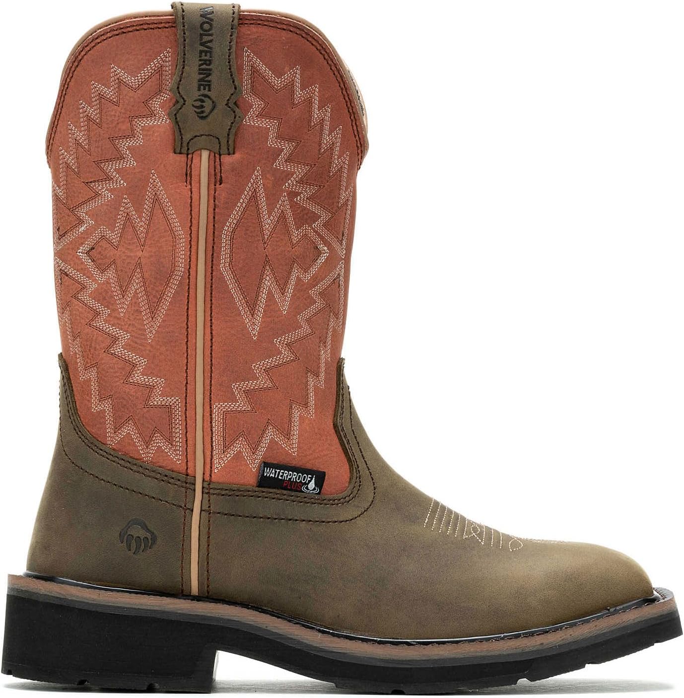 Wolverine Rancher Arrow Waterproof Steel Toe Wellington