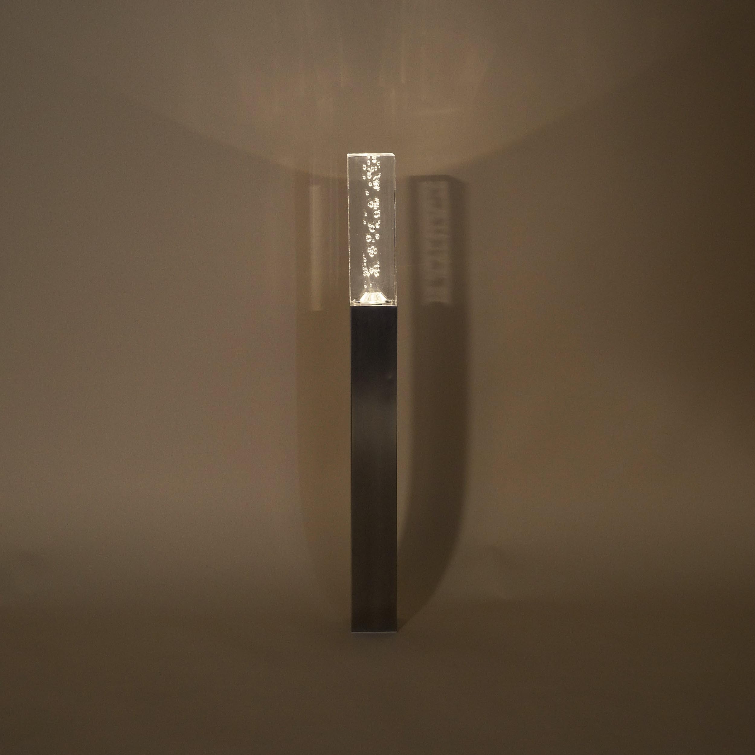 Esotec Solar Wegeleuchte Standleuchte Bubble Tower 63 LED Acrylblock 102556