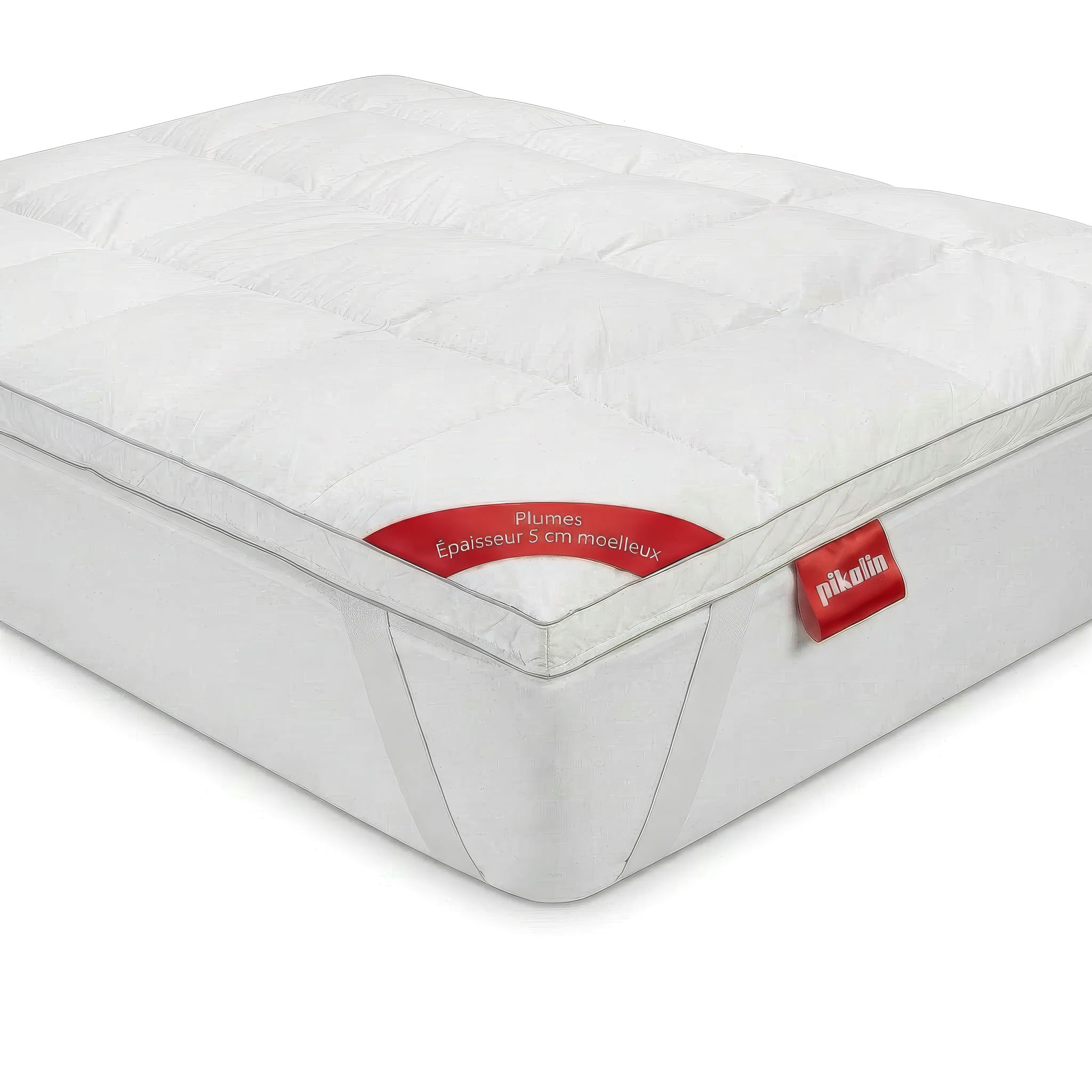 Surmatelas Hôtel Plumes 140x190 What the Sleep épaisseur 5 cm