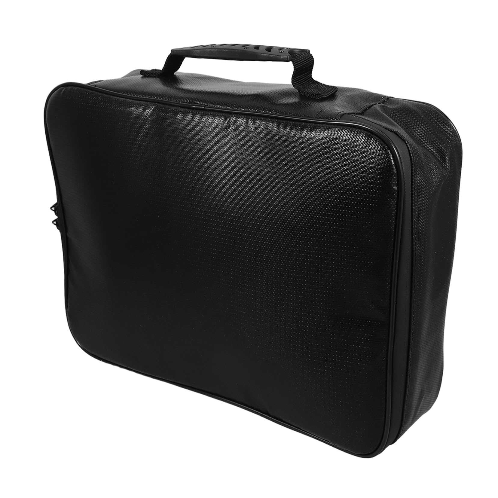 Borsa Portadocumenti Ignifuga Multilivello Grande Capacità con Serratura Organizer Portatile per Certificati Passaporti e Documenti per Casa e Viaggio