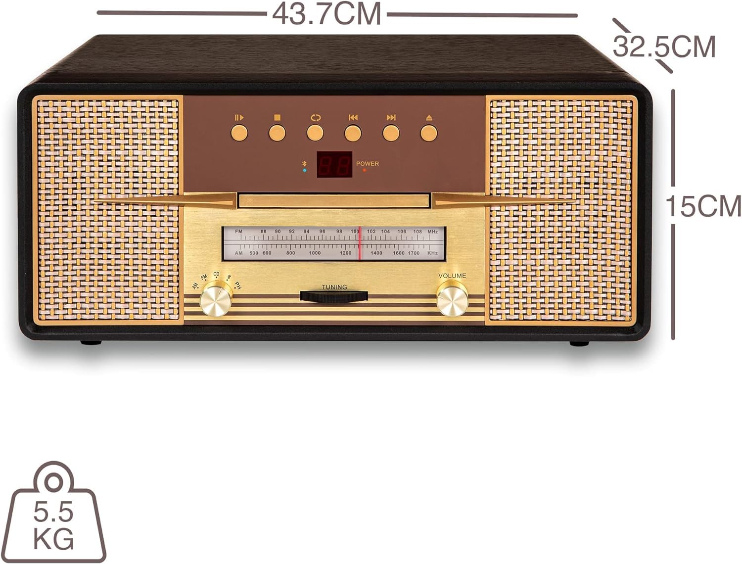 Crosley Rhapsody - Mahogany