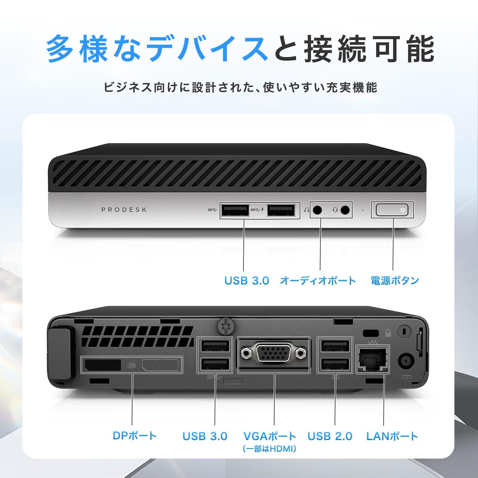 Amazon.co.jp: 【整備済み品】HP ProDesk/400G4 又800 G4 DM/超ミニPC