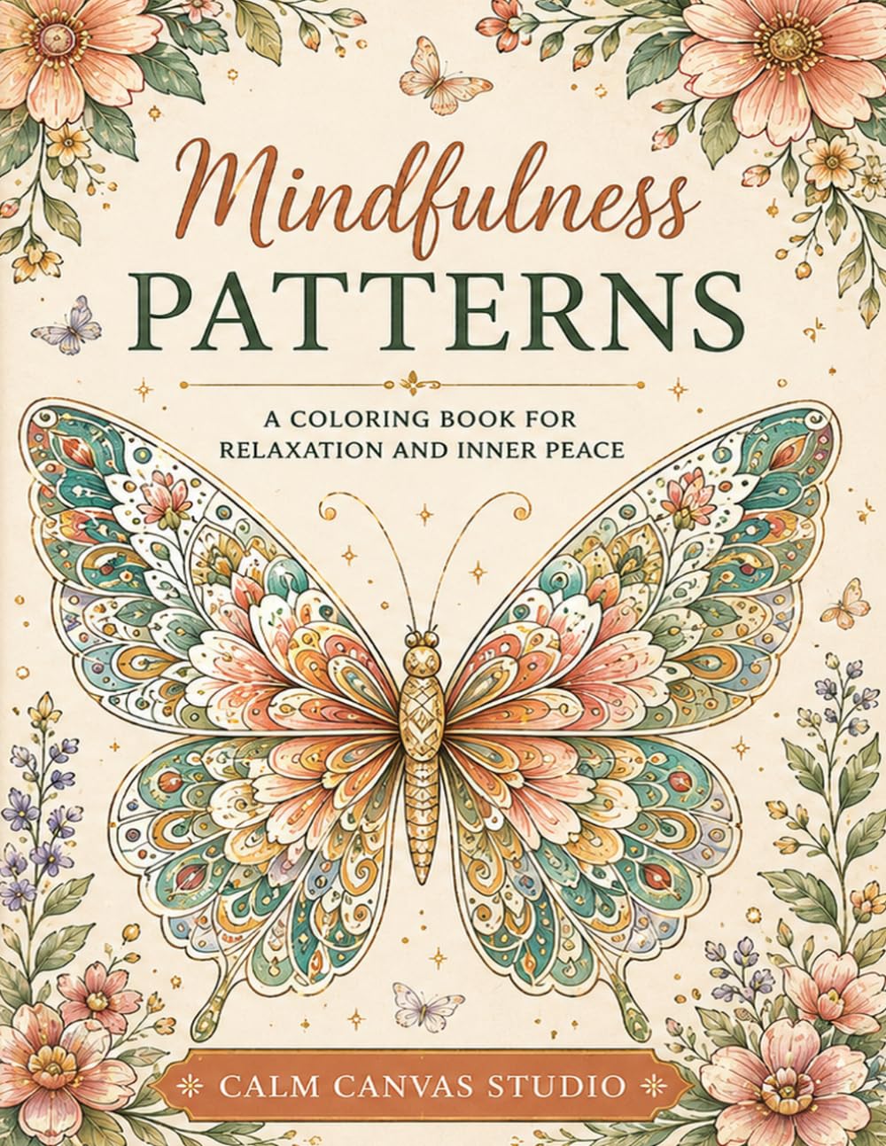 Mindfulness Patterns: 90 Creative Coloring Designs for Relaxation, Stress Relief, Inner Peace, and Mindful Escape