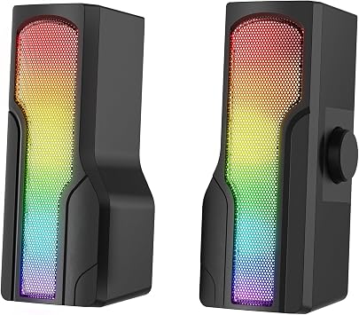 Rampage Arty X13 2.0 Bluetooth Rms 3W*2 RGB Illuminated Multimedia Usb 5V 45dB Gaming Player Speaker