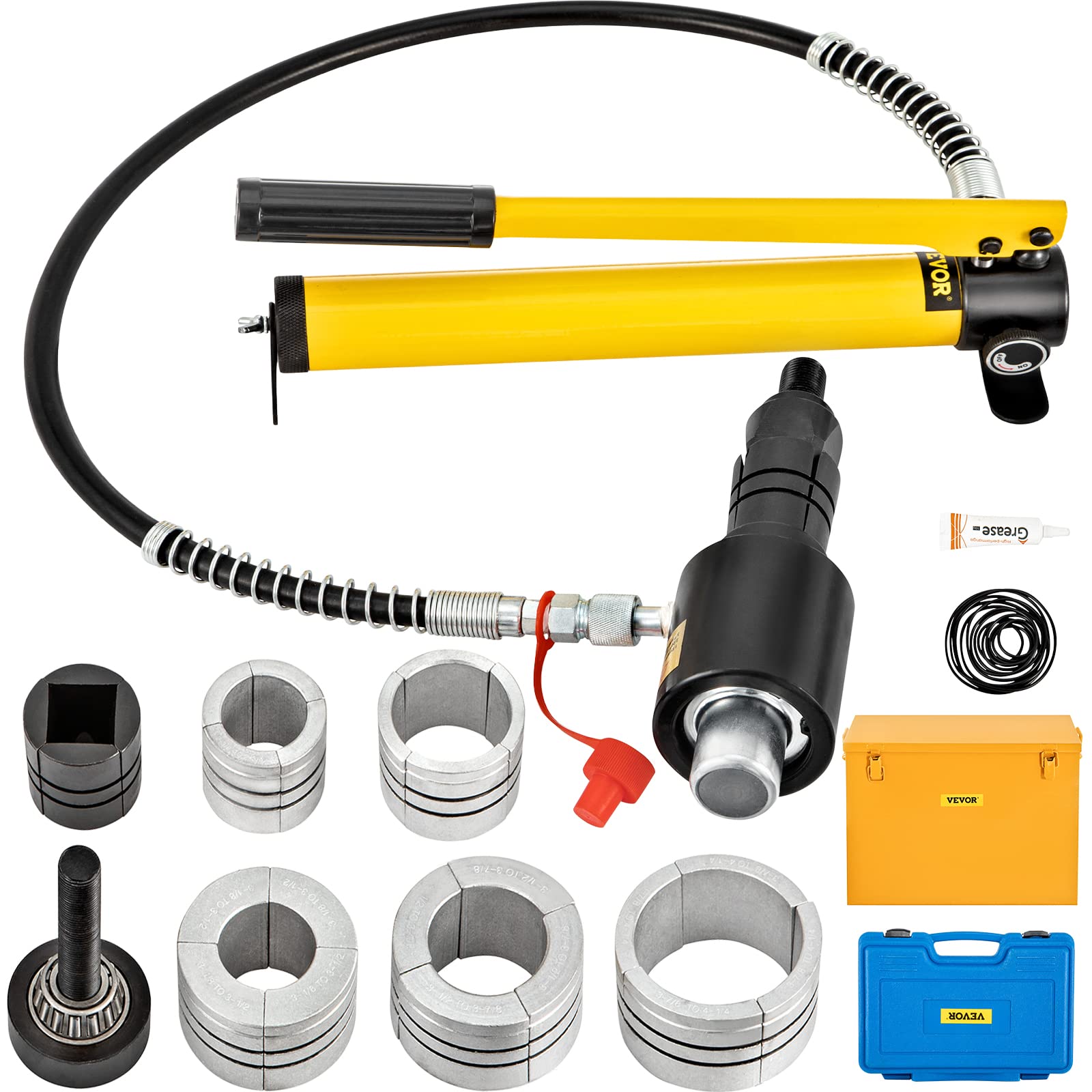 Buy VEVOR Hydraulic Exhaust Pipe Expander, 15/8" to 41/4" size, 10 T