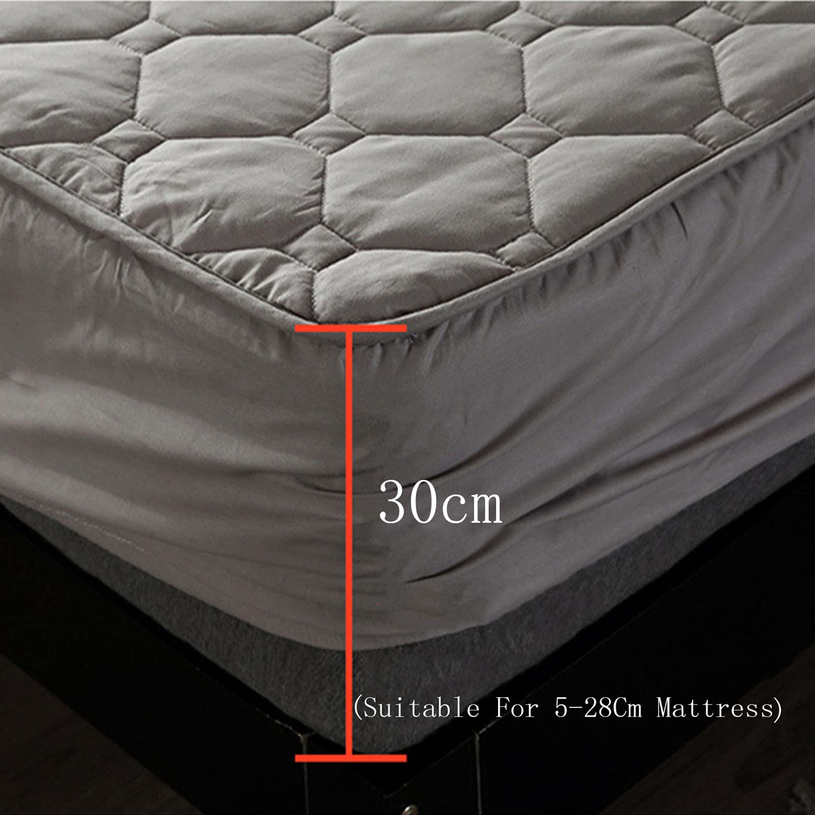 Impermeable COMTOA Protège-Matelas Imperméable Taille Grand, Housse Respirante Avec Poche Profonde, Drap-Housse Silencieux, Lavable En Machine - 2025 Alese 180 X 200