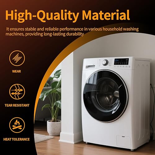 Miniatura 7 de 253C1275P001 (Correa Polyv 61) Correa de transmisión de arandela se adapta a LG, GE, Kenmore Washer y más reemplaza EDR5P001X1