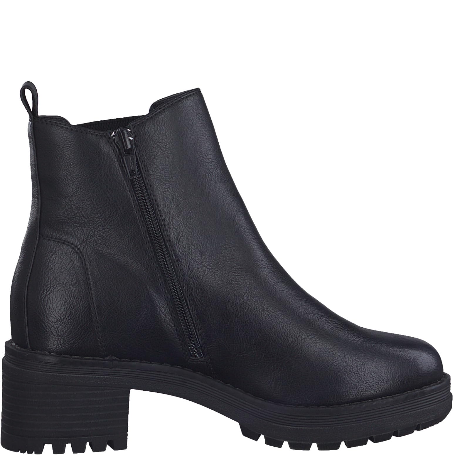 Jana Women’s Chelsea Boots Water-Repellent Vegan, Black Nappa, 6,5 UK