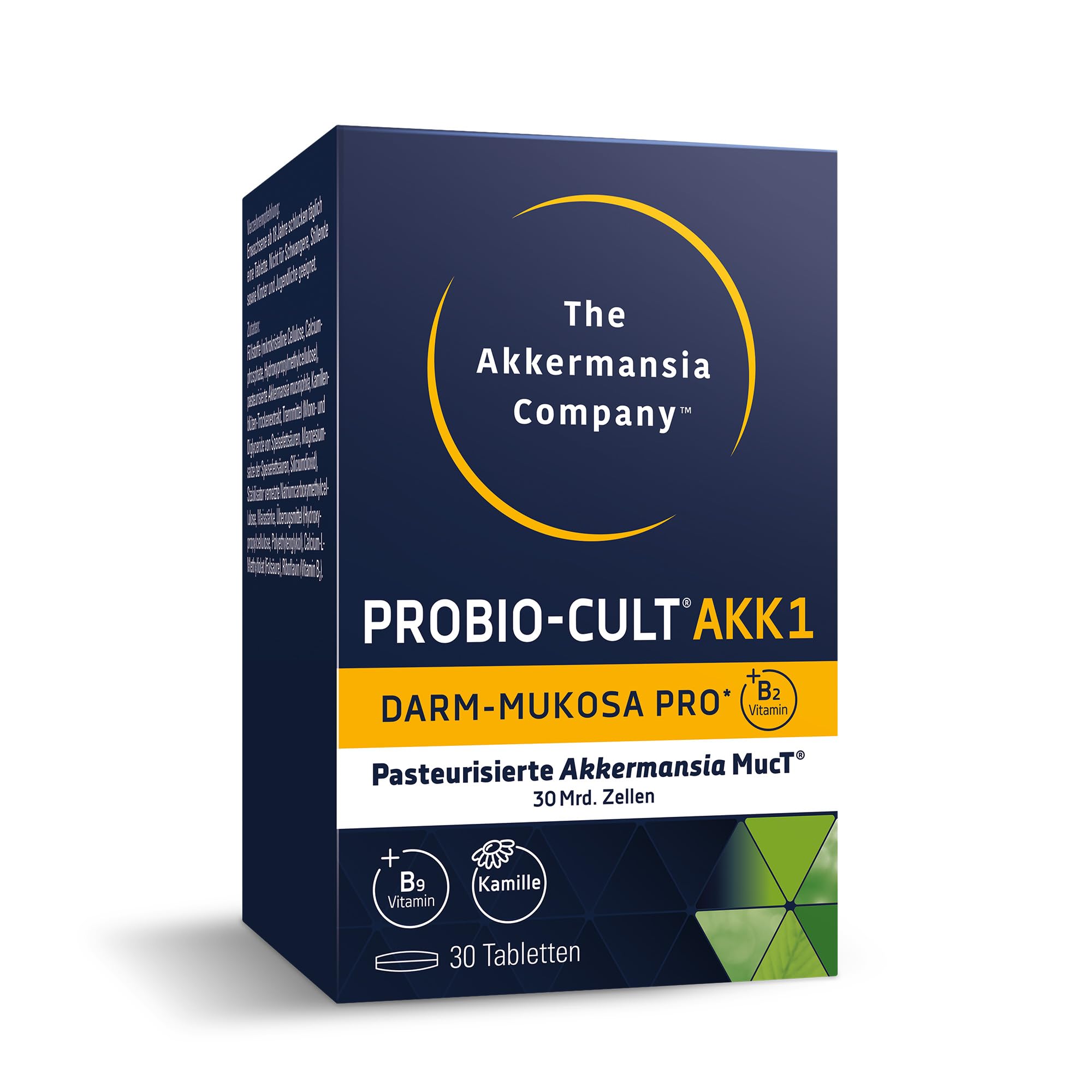 ProBio-Cult AKK1 Darm-Mukosa Pro mit 30 Mrd. pasteurisierten Akkermansia MucT® | 30 Tabletten | Für eine intakte Darmschleimhaut und -barriere | vegan, laktosefrei, glutenfrei