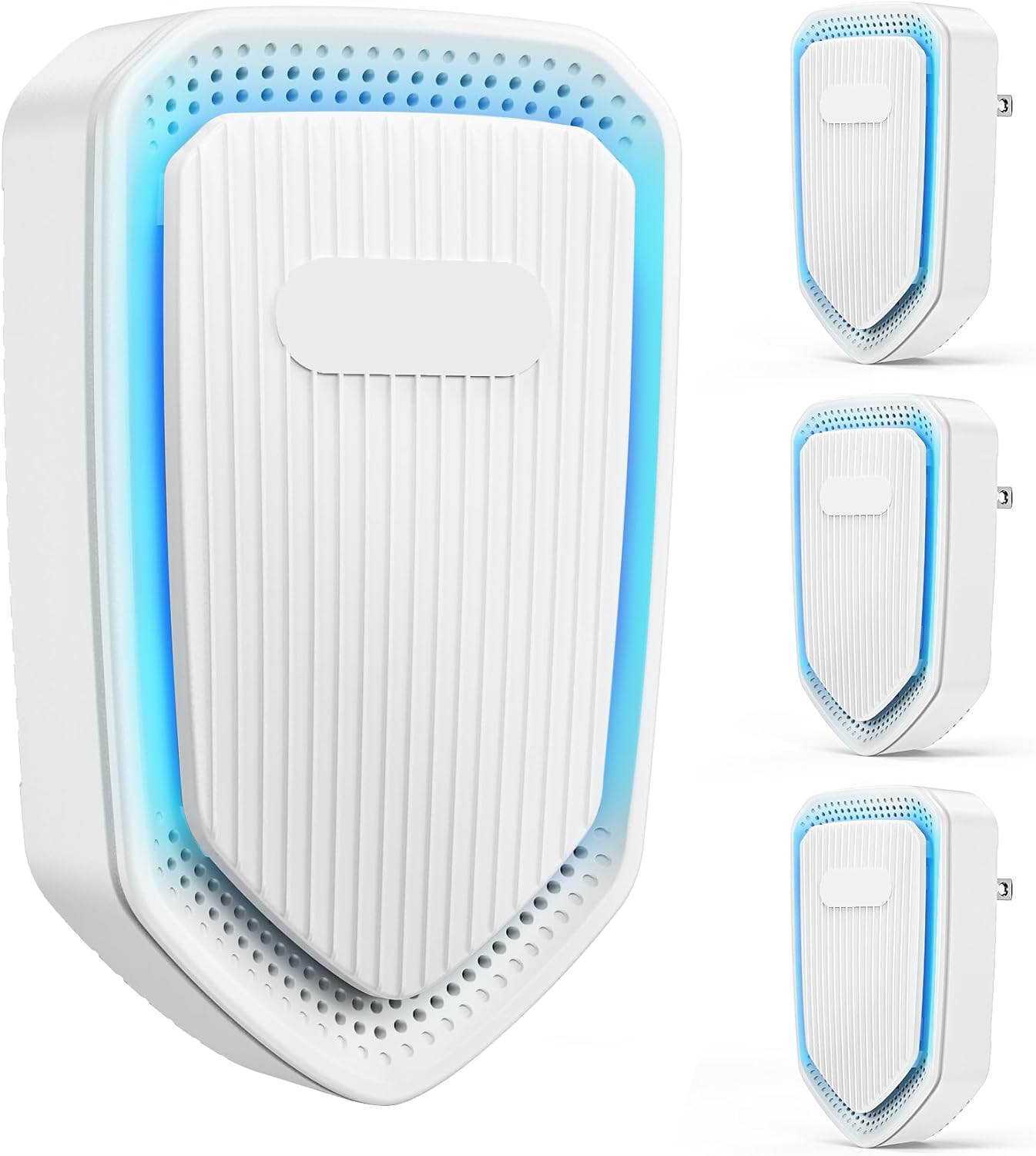 Plug In Air Purifiers Negative Ion Air Purifiers Quiet Air Freshener for Home Bedroom Office Basement - Portable Mini Air Cleaner Odor, Smoke, Dust, Pet Smell