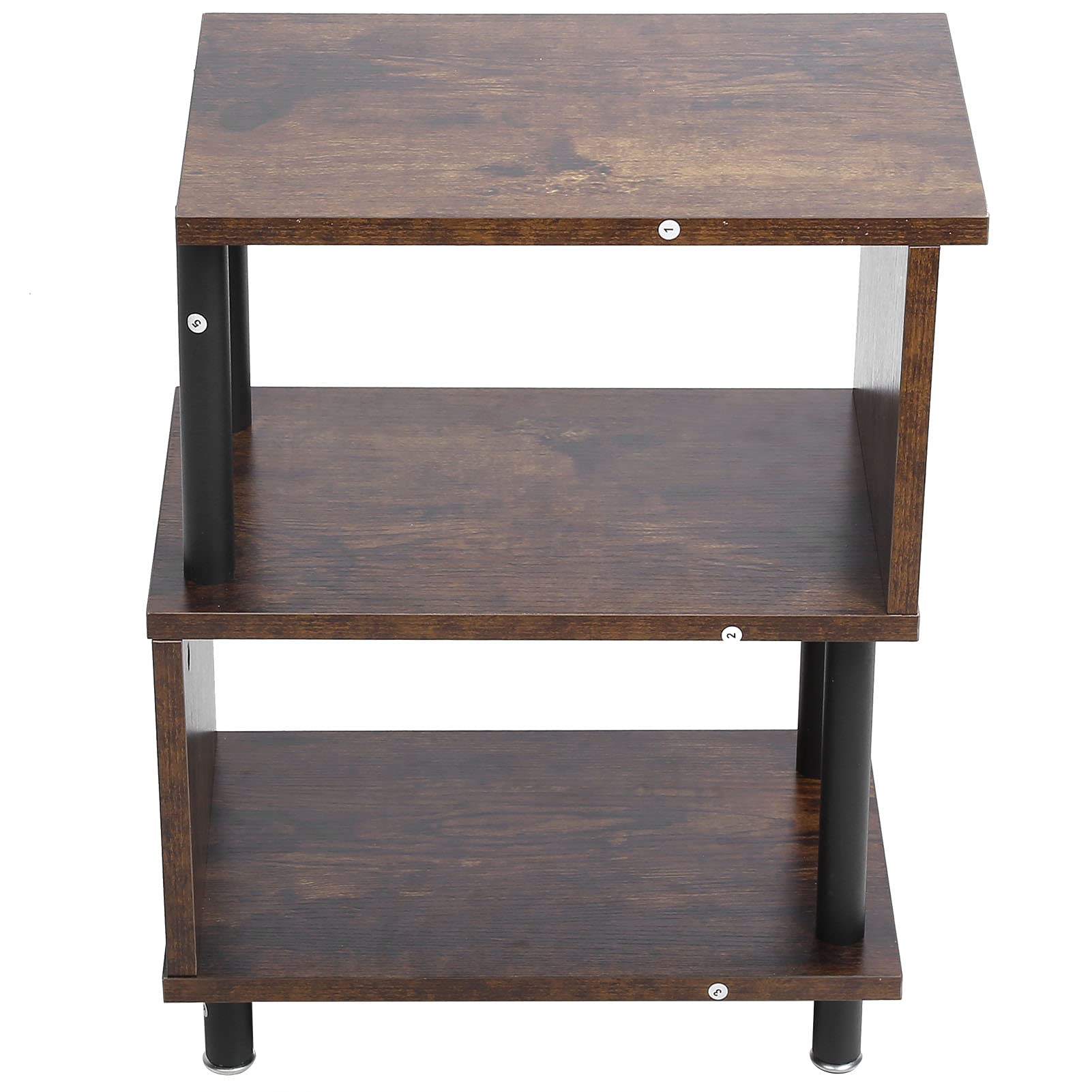 Table d'appoint en métal Ausla : optimisez vos petits espaces avec style et rangement