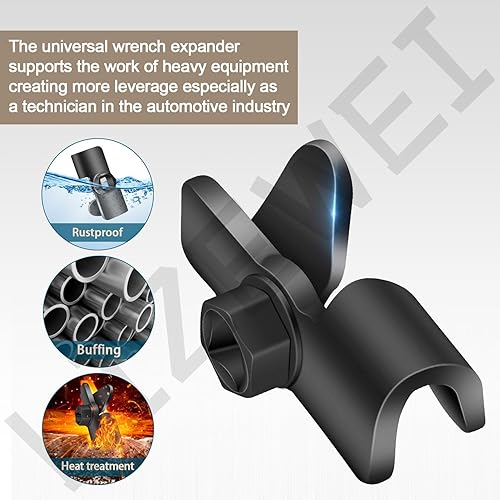 Miniatura 7 de Kti-49403 - Extensor de llave universal para barras disyuntoras de 1/2 pulgada/0.827 in, herramienta de extensión de llave para barra tramposa, para