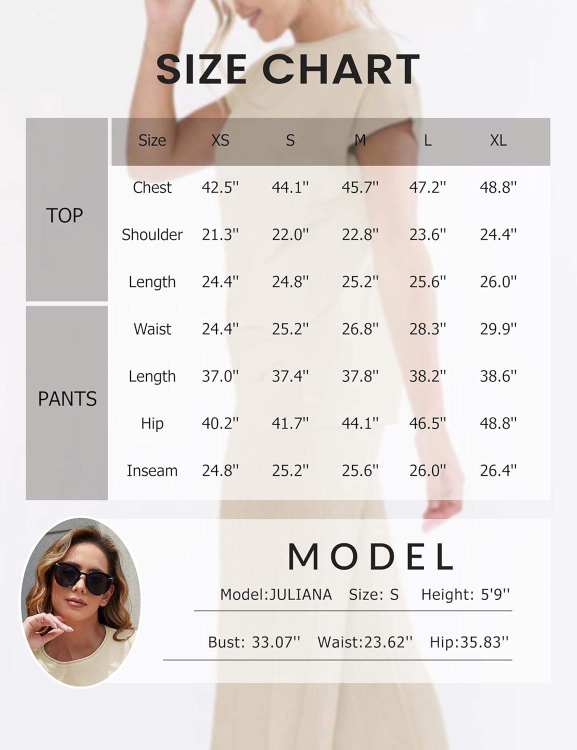 Aedceal Women's Sweater Set 2 Piece Lounge Set Knit Pullover Tops Vest High Waisted Pants Outfits - Image 7