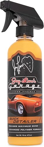 Jay Leno's Garage - Quick Detailer - Spray de detalles de alto brillo (16 onzas)