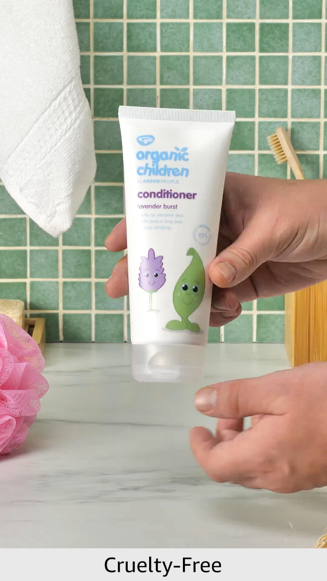 Green People Organic Children Lavender Burst Shampoo & Body Wash - Natural & Organic, For Kids - Eczema-Friendly - Vegan, 200ml - View #2
