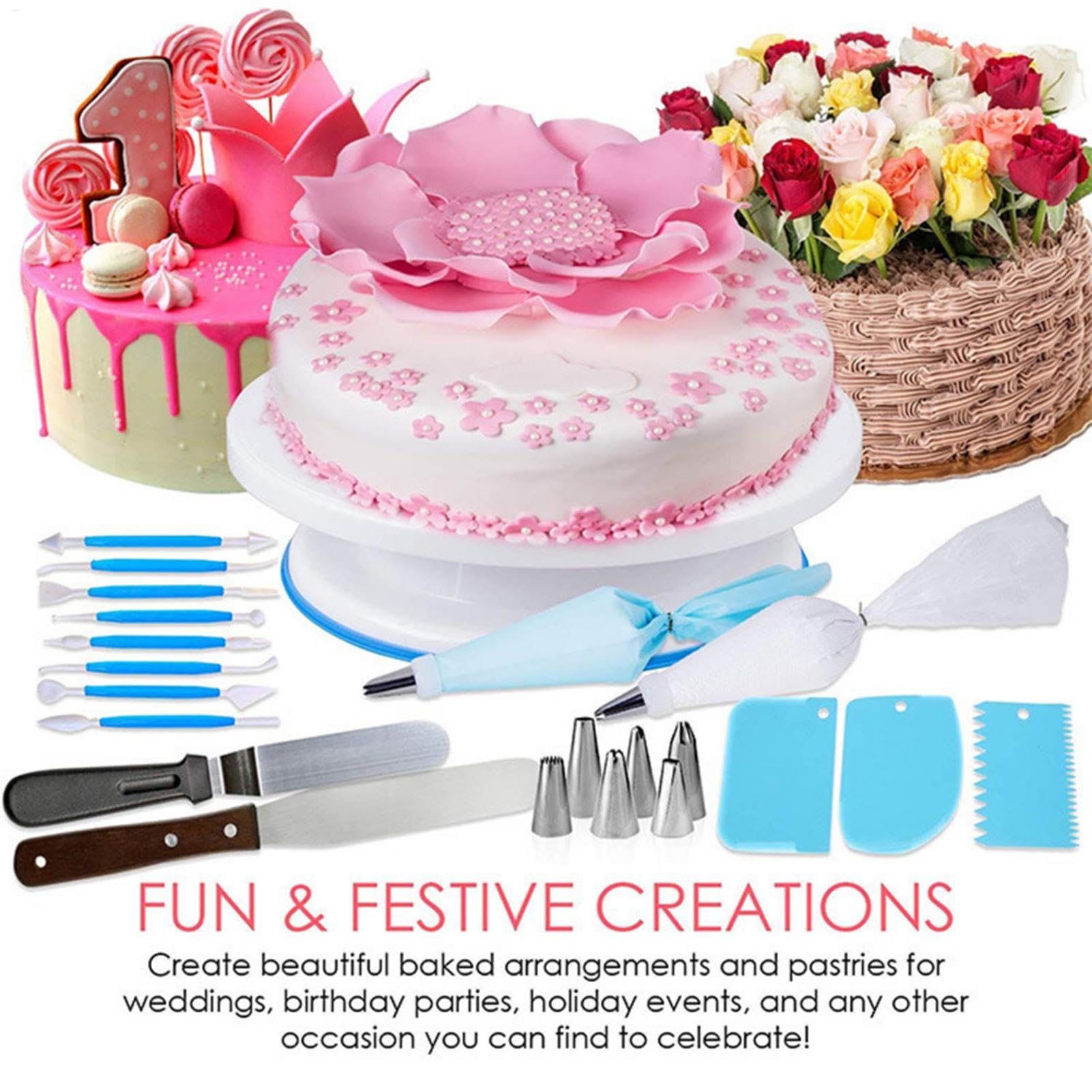 Set di decorazioni per torte - Top Set, principiante | per la