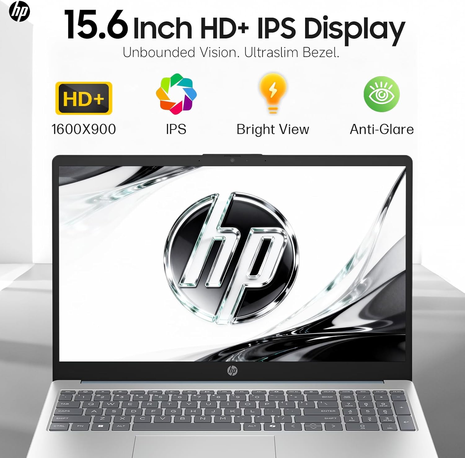 HP 2025 Touchscreen Laptop, Intel Core i3-N305, 15.6 inch Anti-Glare LED Display, 32 GB RAM | 1 TB SSD, HDMI, Numeric Keypad, Webcam, Wi-Fi 6, Windows 11 Pro, Copilot AI, Blue, with Accessories