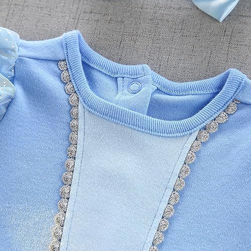 Miniatura 3 de Lito Angels Disfraz de princesa para bebé niña, mameluco para Halloween, Navidad