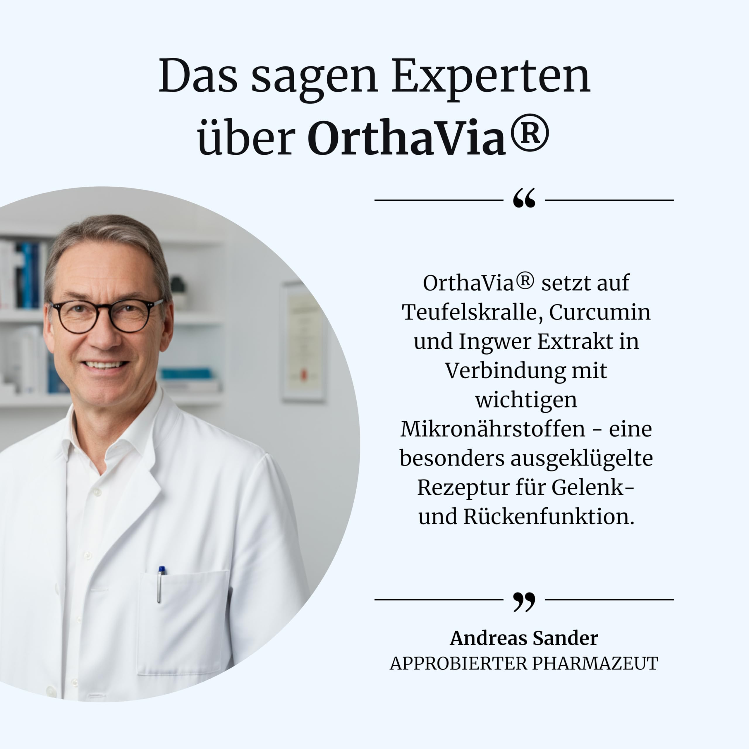 FORTEA® - Gelenk Kapseln in Apothekenqualität - OrthaVia - Unterstützung für Gelenke & Rückenfunktion - Komplex für Gelenke, Knochen & Muskeln mit u.a Magnesium & Zink - 30 Stück