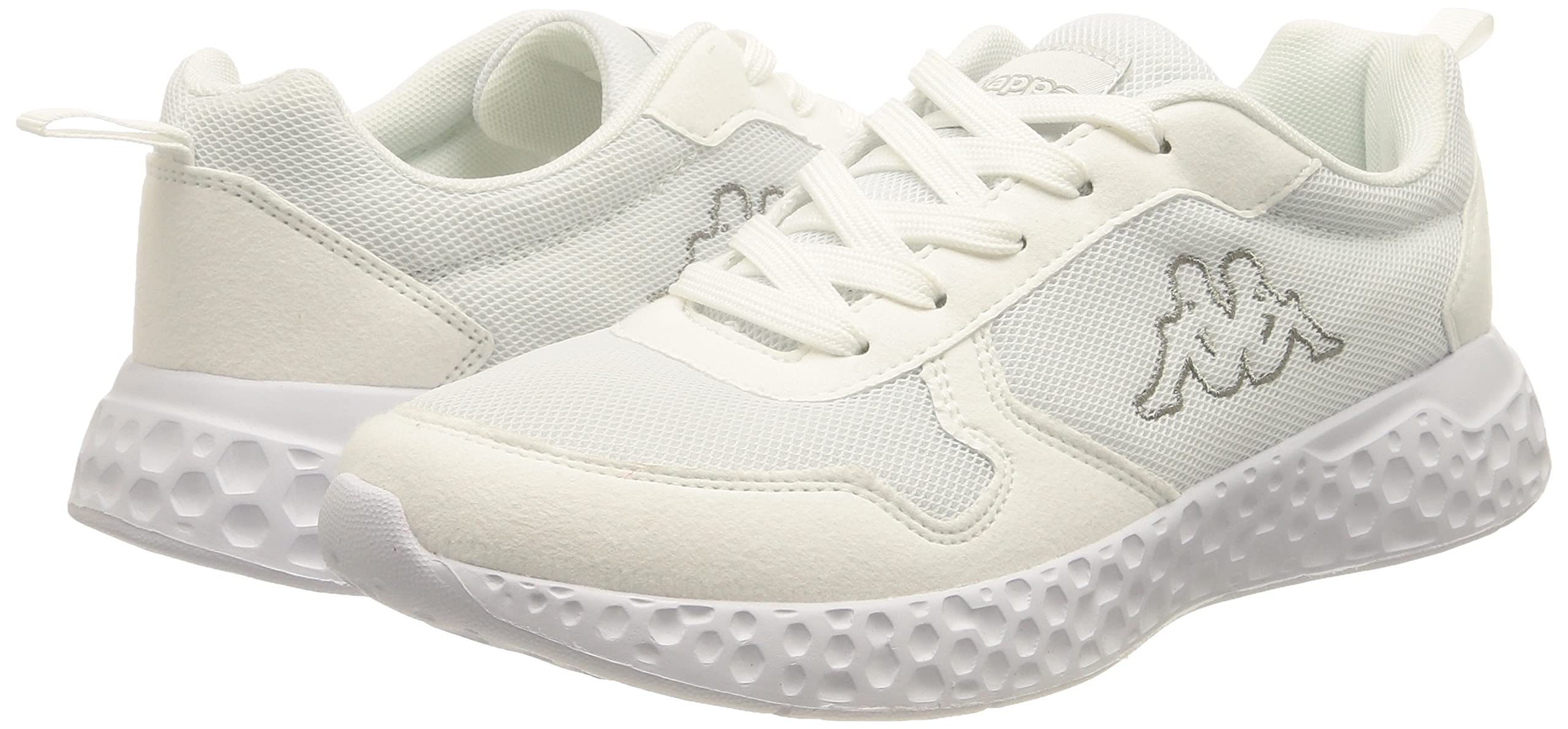 Kappa Sneaker Unisex Folly OC, Nero/Grigio, 36 EU